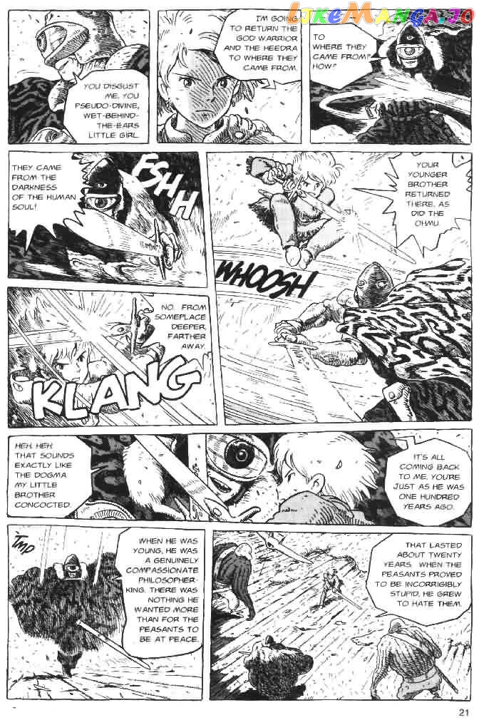 Nausicaä of The Valley of The Wind Chapter 12 - page 21