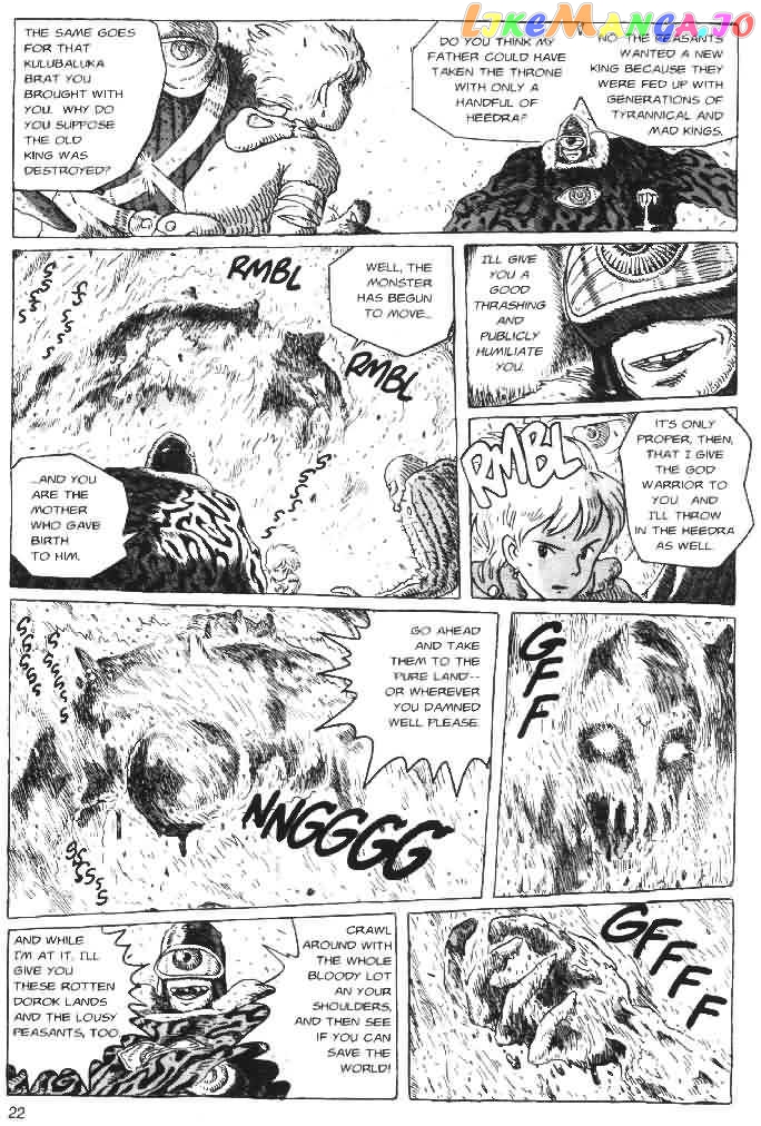 Nausicaä of The Valley of The Wind Chapter 12 - page 22