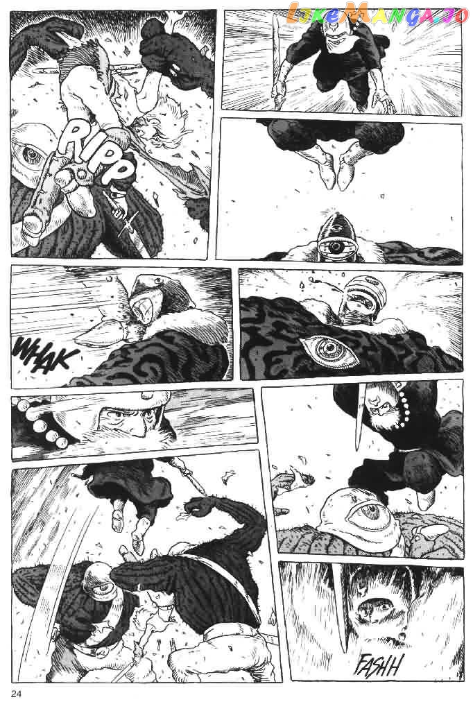 Nausicaä of The Valley of The Wind Chapter 12 - page 24