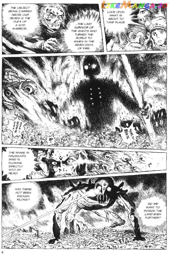Nausicaä of The Valley of The Wind Chapter 12 - page 4