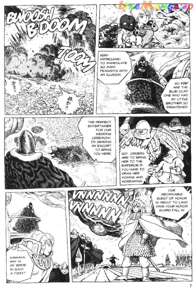 Nausicaä of The Valley of The Wind Chapter 12 - page 7