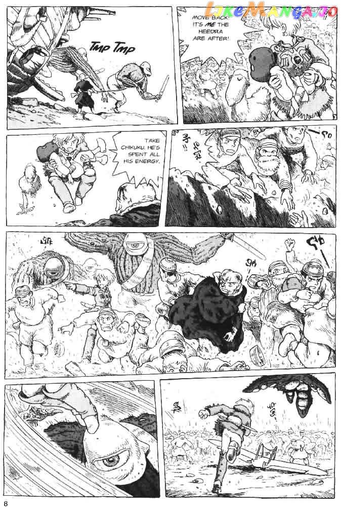 Nausicaä of The Valley of The Wind Chapter 12 - page 8