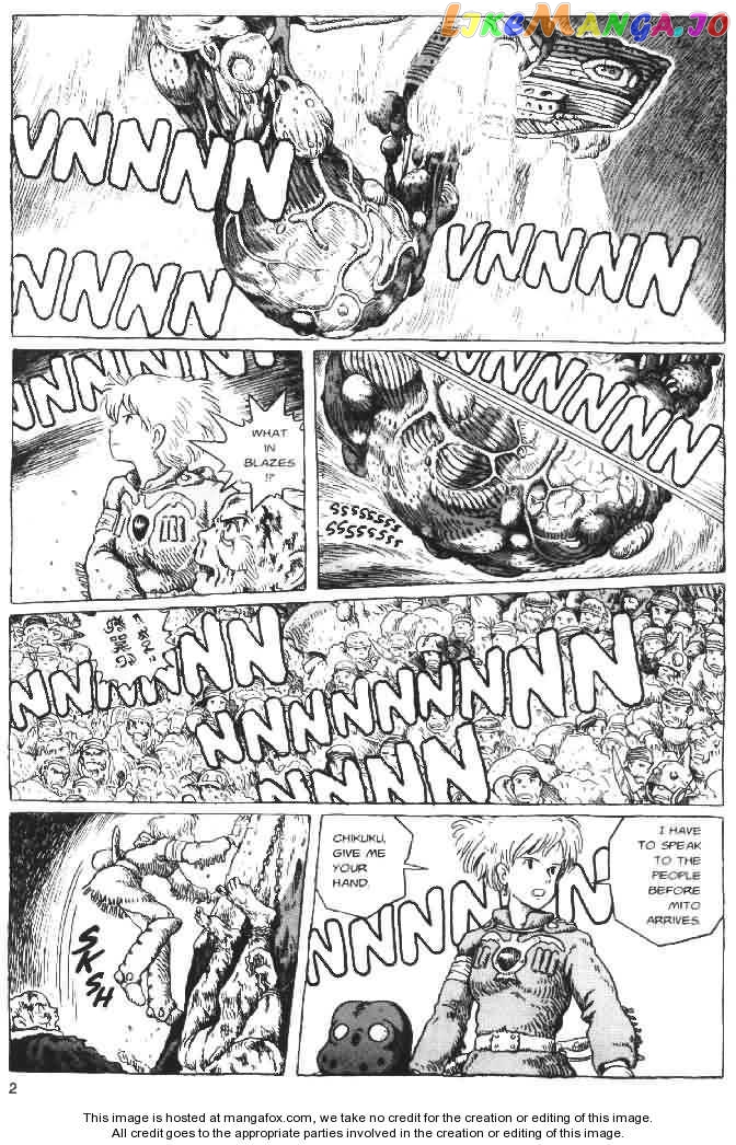 Nausicaä of The Valley of The Wind Chapter 13 - page 2