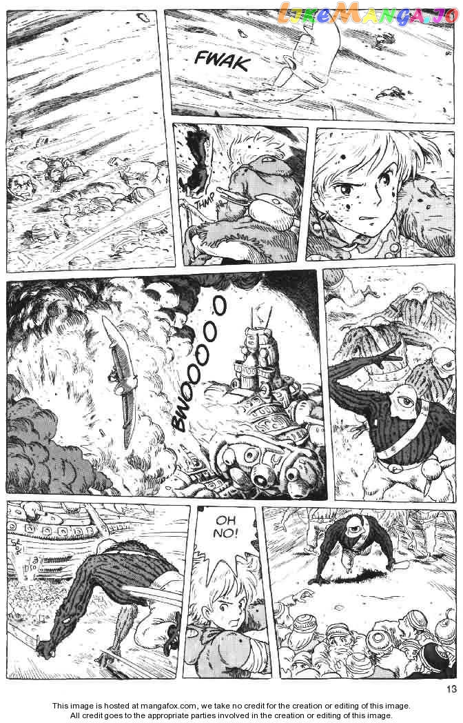 Nausicaä of The Valley of The Wind Chapter 13 - page 13