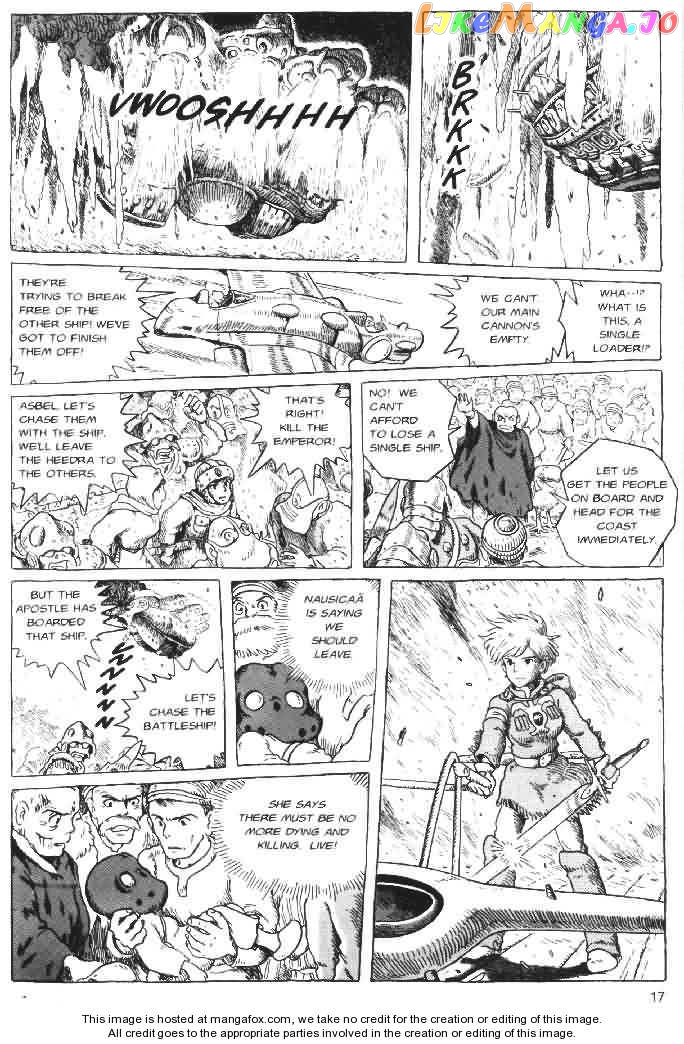 Nausicaä of The Valley of The Wind Chapter 13 - page 17