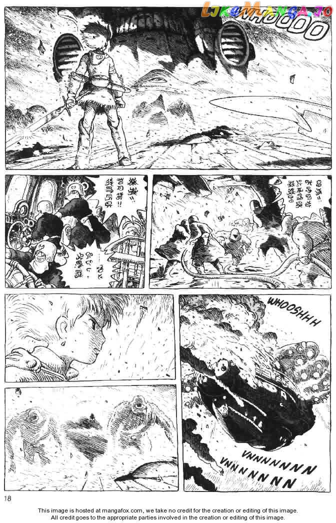 Nausicaä of The Valley of The Wind Chapter 13 - page 18