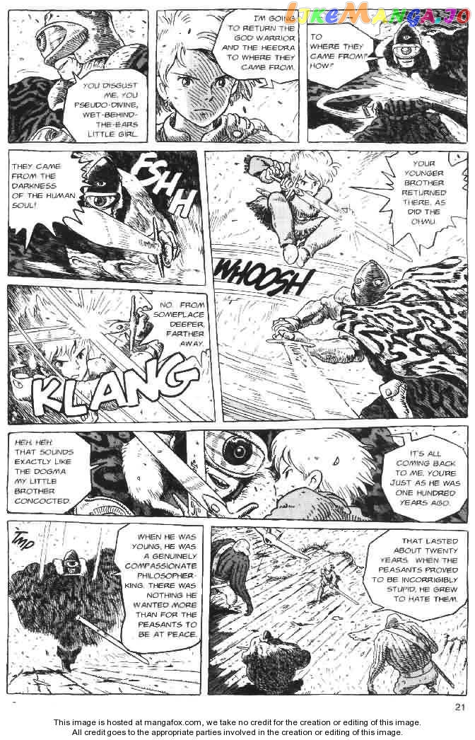 Nausicaä of The Valley of The Wind Chapter 13 - page 21