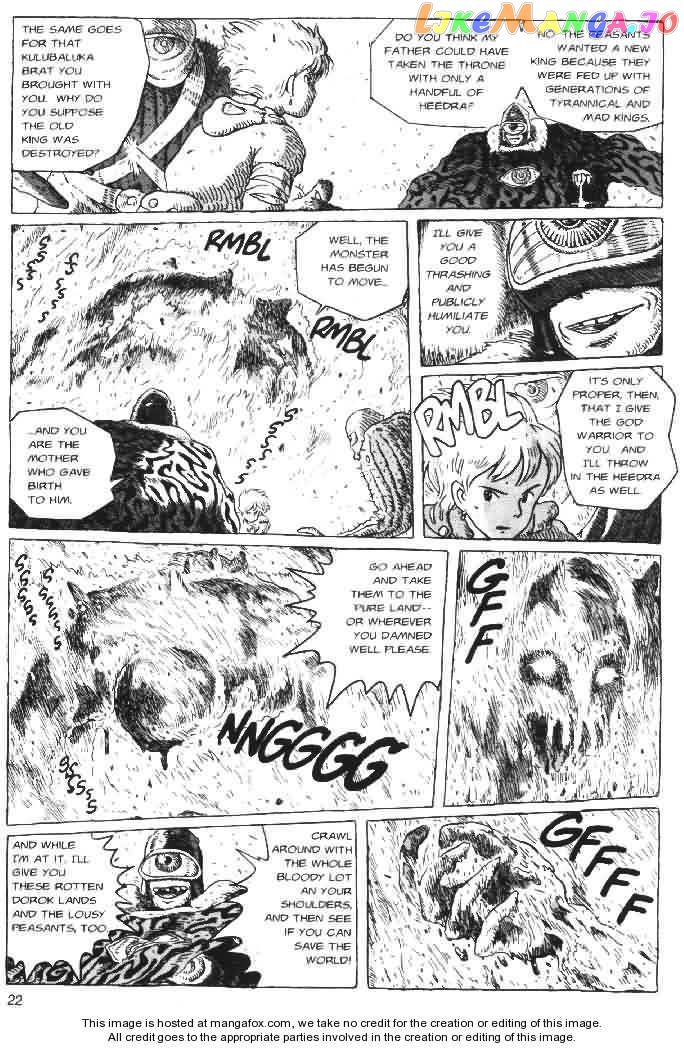 Nausicaä of The Valley of The Wind Chapter 13 - page 22