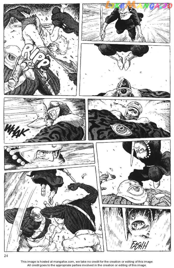 Nausicaä of The Valley of The Wind Chapter 13 - page 24