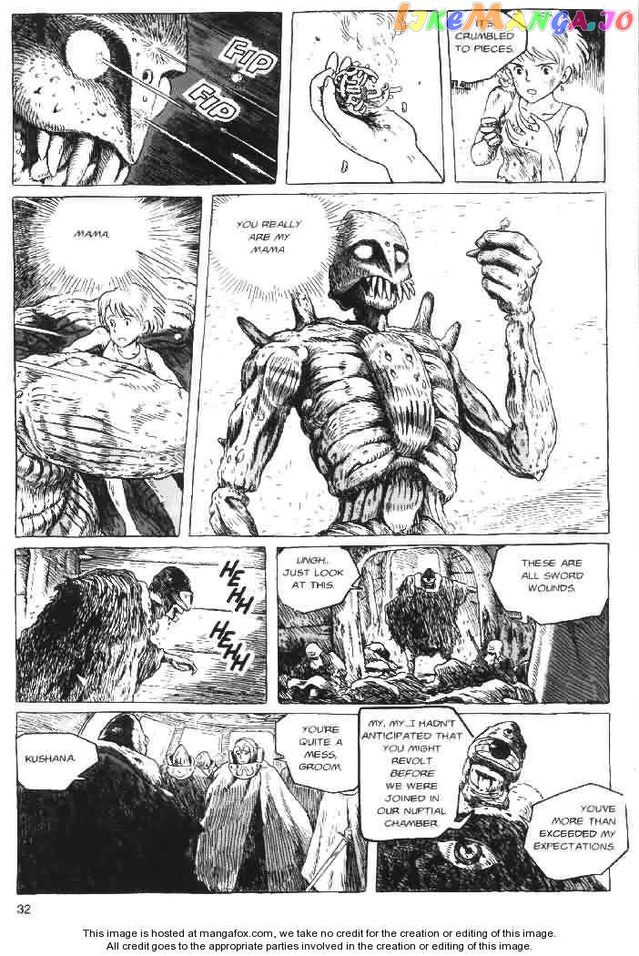 Nausicaä of The Valley of The Wind Chapter 13 - page 32