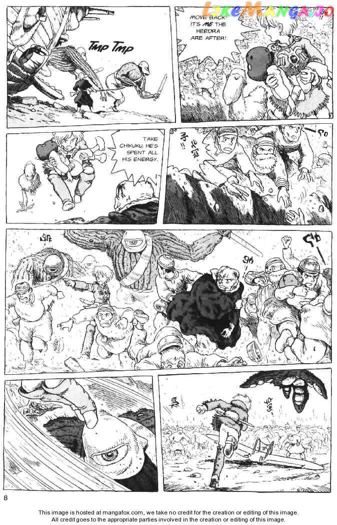 Nausicaä of The Valley of The Wind Chapter 13 - page 8