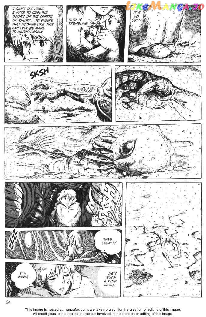 Nausicaä of The Valley of The Wind Chapter 14 - page 22