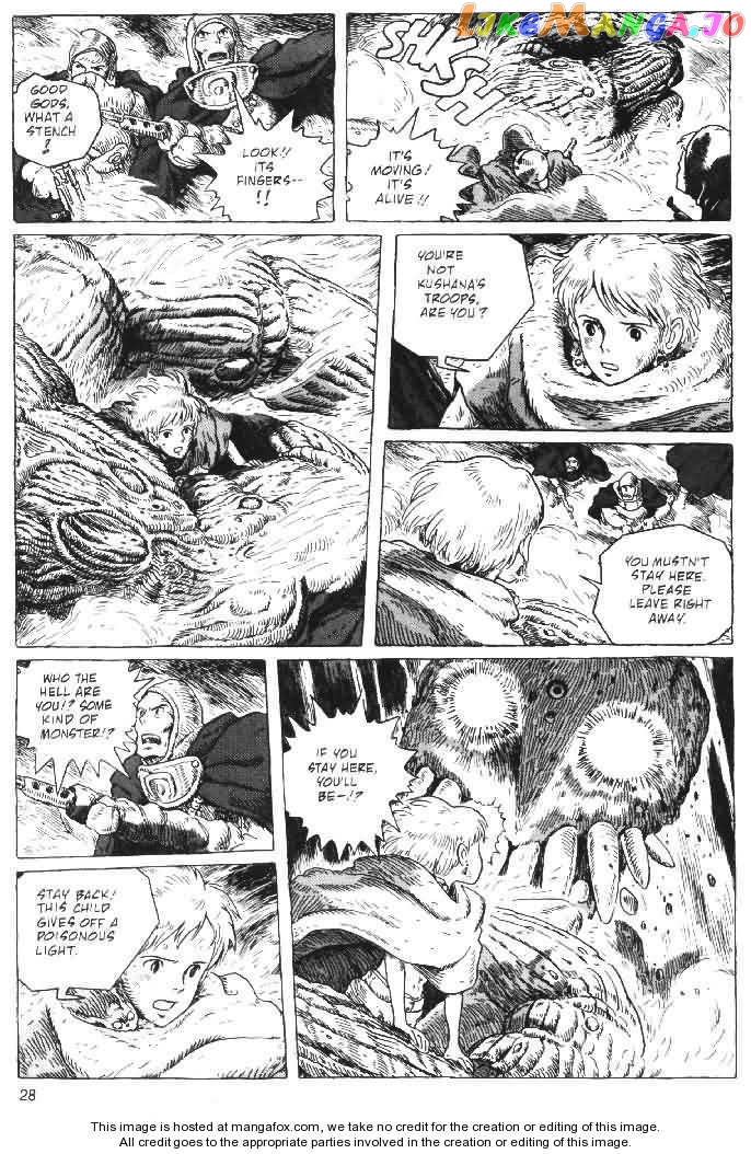 Nausicaä of The Valley of The Wind Chapter 14 - page 26