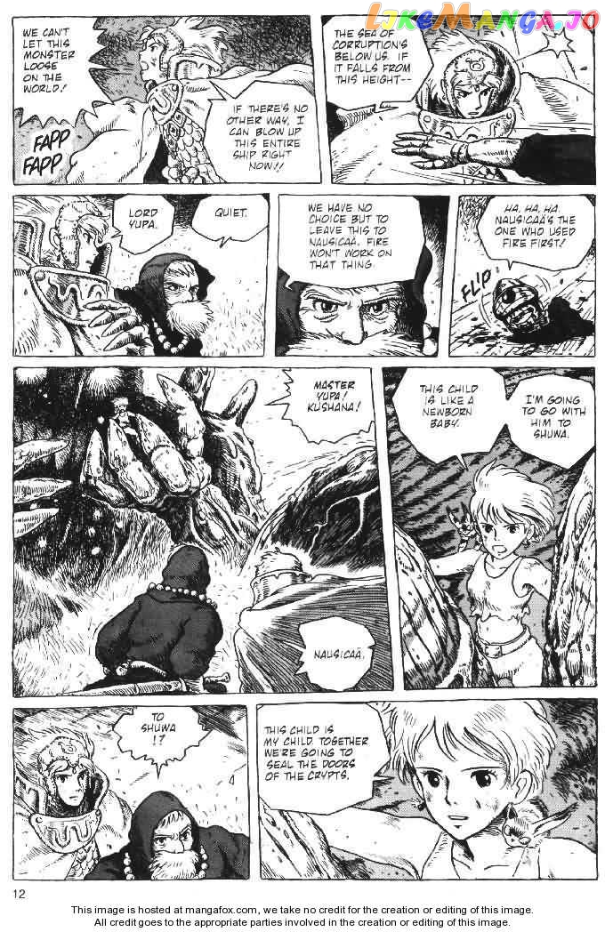Nausicaä of The Valley of The Wind Chapter 14 - page 10