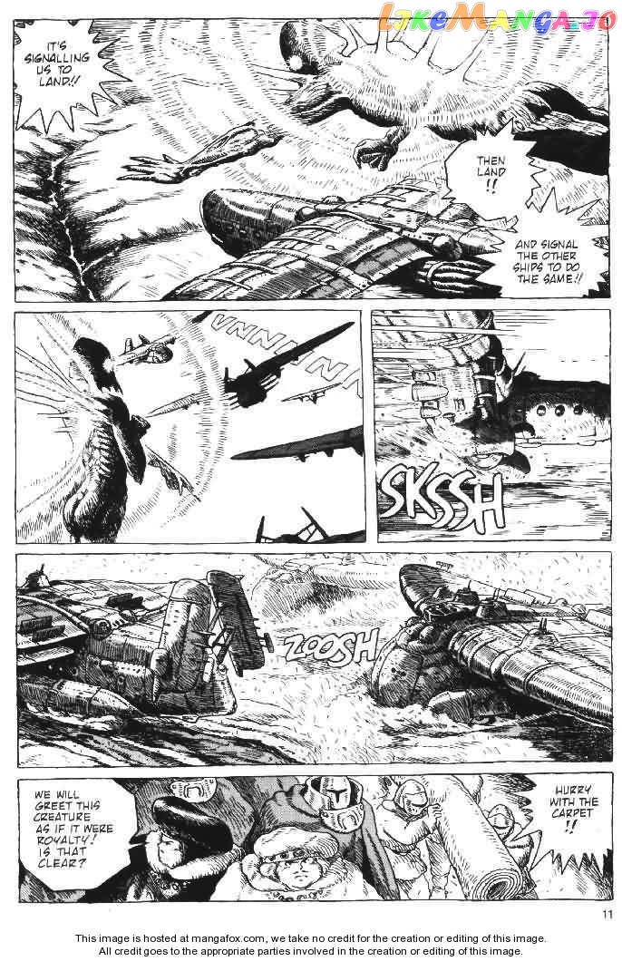 Nausicaä of The Valley of The Wind Chapter 15 - page 11