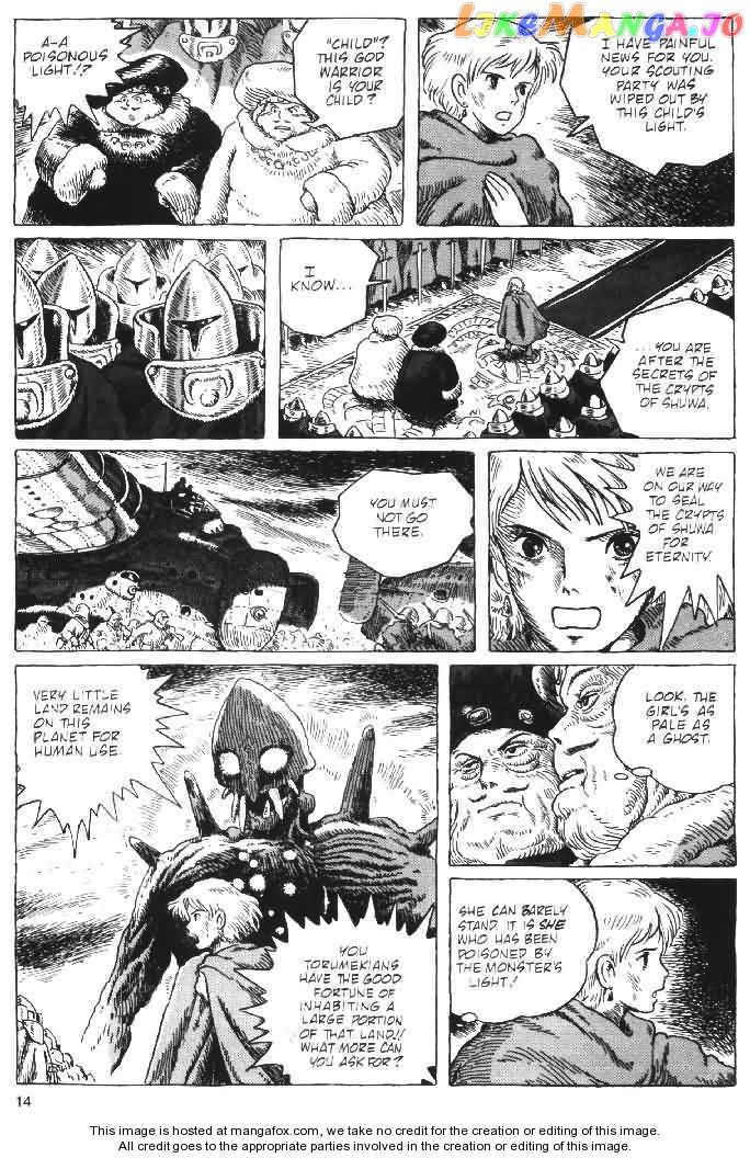 Nausicaä of The Valley of The Wind Chapter 15 - page 14