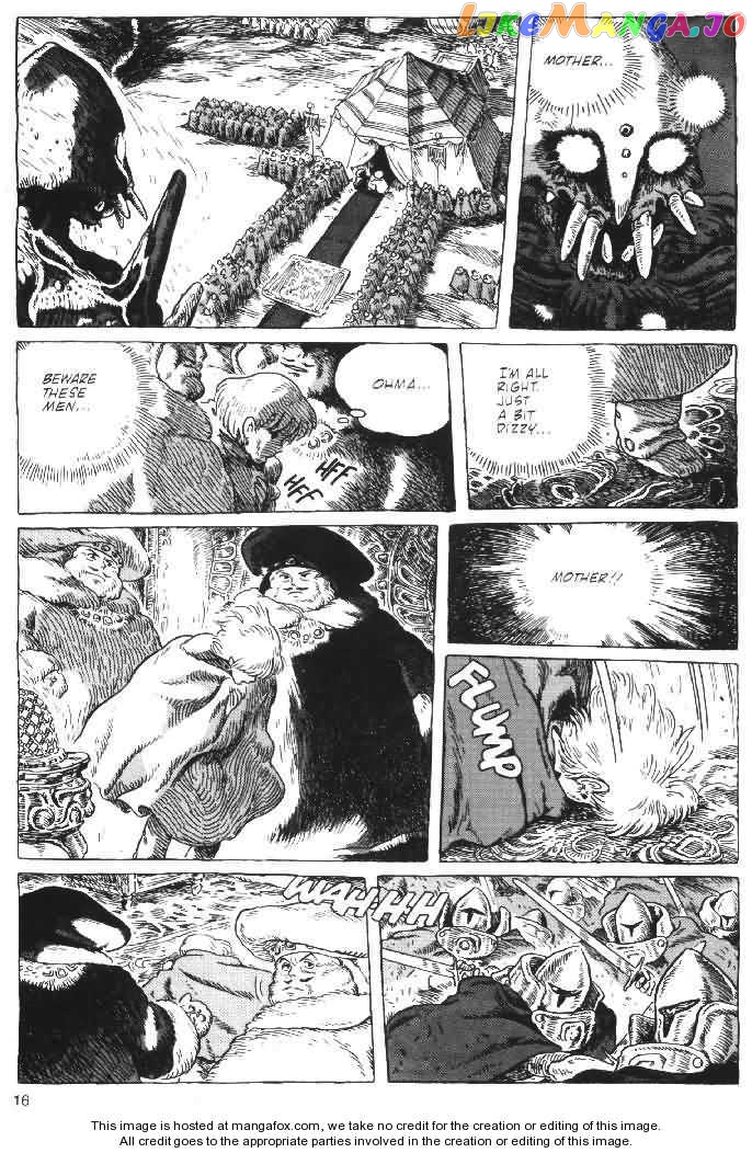 Nausicaä of The Valley of The Wind Chapter 15 - page 16