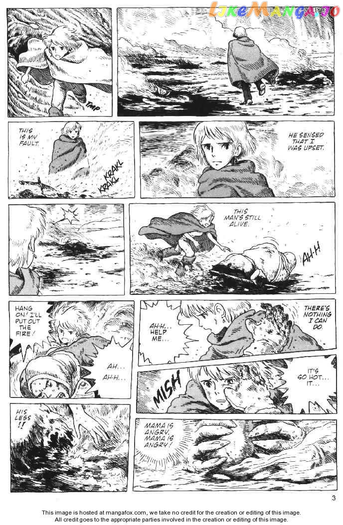 Nausicaä of The Valley of The Wind Chapter 15 - page 3