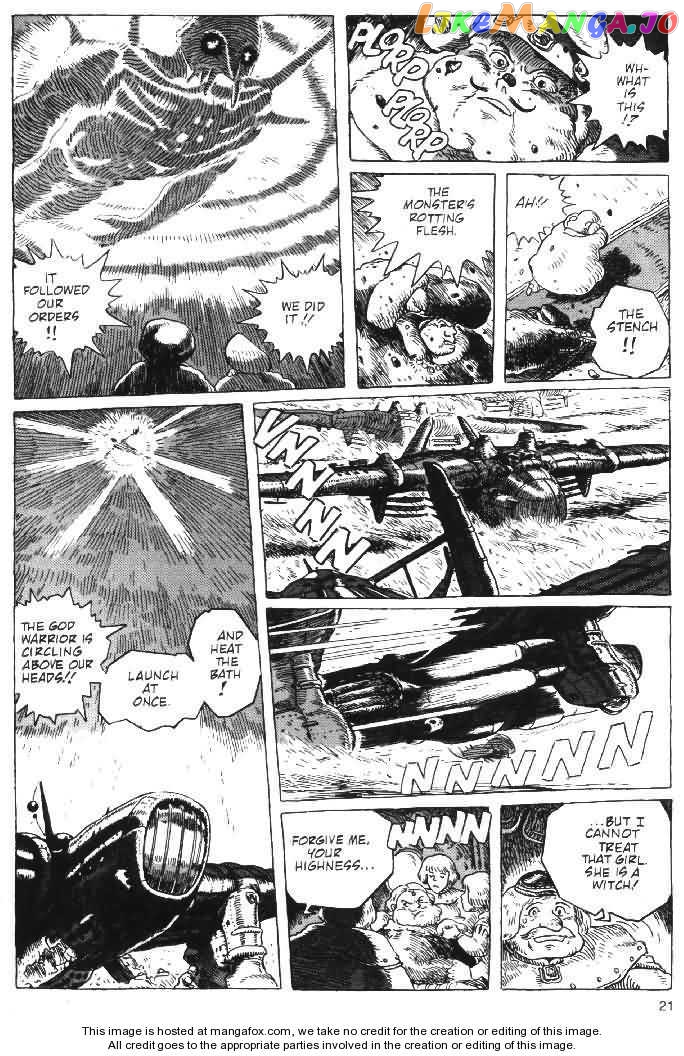 Nausicaä of The Valley of The Wind Chapter 15 - page 21