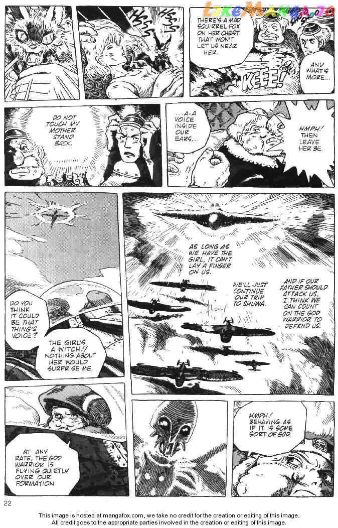 Nausicaä of The Valley of The Wind Chapter 15 - page 22