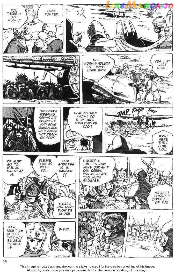 Nausicaä of The Valley of The Wind Chapter 15 - page 26
