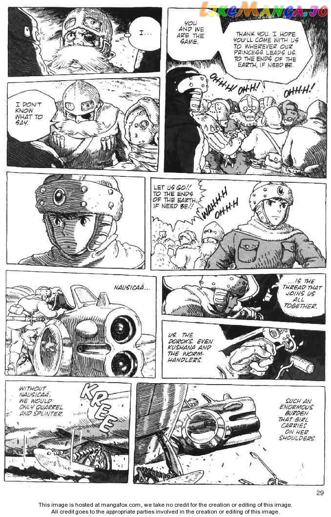 Nausicaä of The Valley of The Wind Chapter 15 - page 29