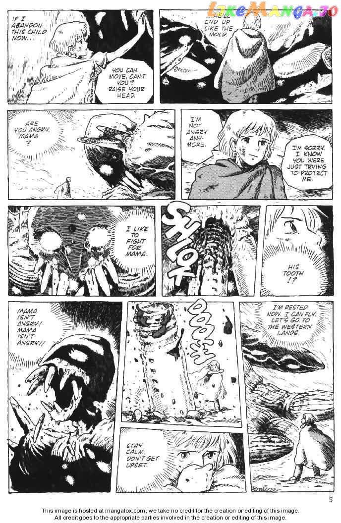 Nausicaä of The Valley of The Wind Chapter 15 - page 5