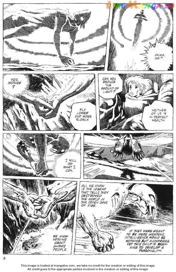 Nausicaä of The Valley of The Wind Chapter 15 - page 8
