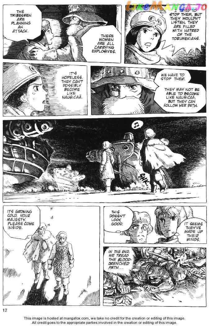 Nausicaä of The Valley of The Wind Chapter 16 - page 12