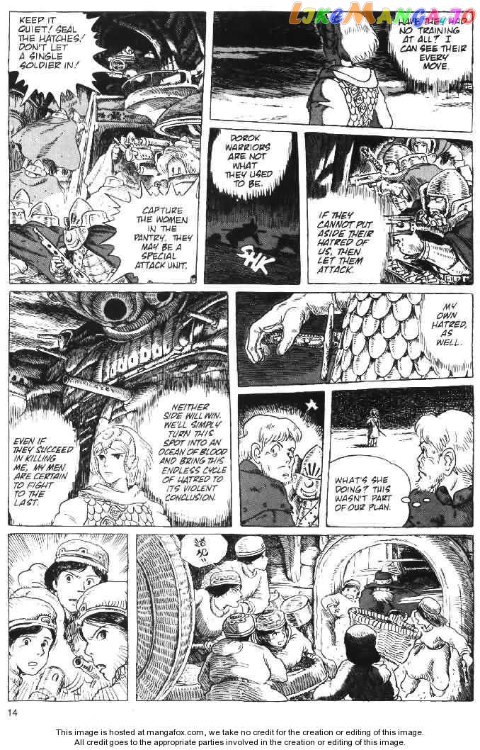 Nausicaä of The Valley of The Wind Chapter 16 - page 14
