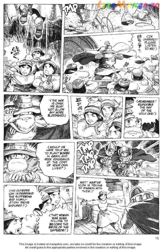 Nausicaä of The Valley of The Wind Chapter 16 - page 15