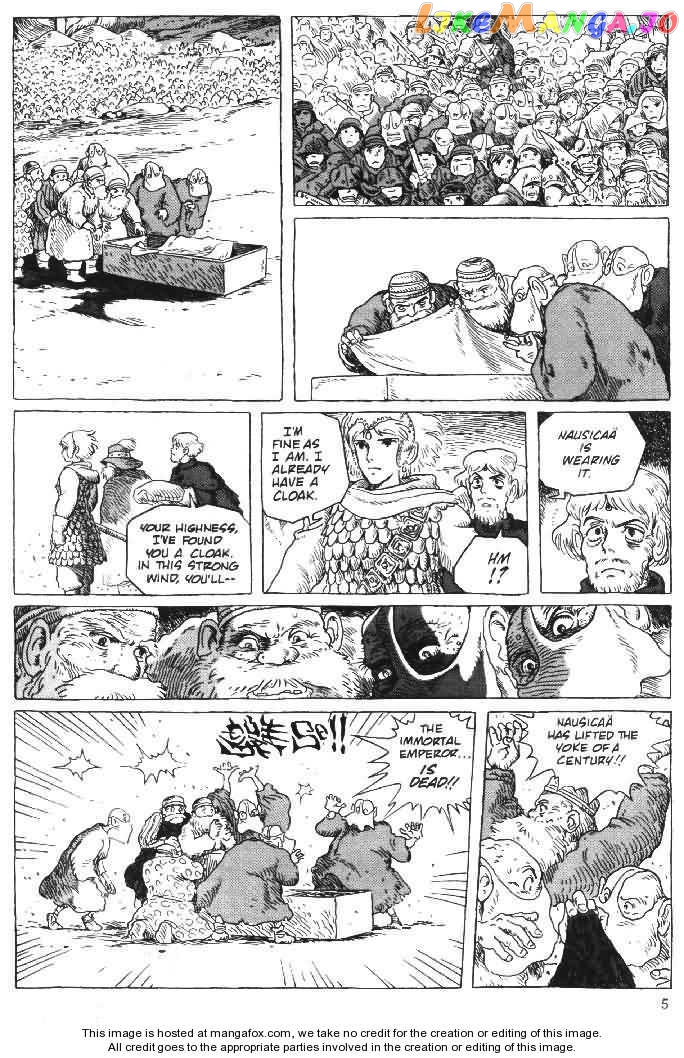 Nausicaä of The Valley of The Wind Chapter 16 - page 5