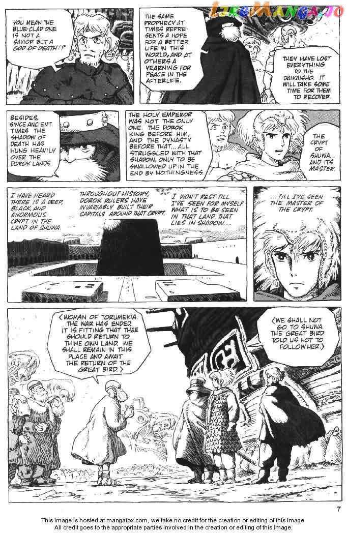 Nausicaä of The Valley of The Wind Chapter 16 - page 7
