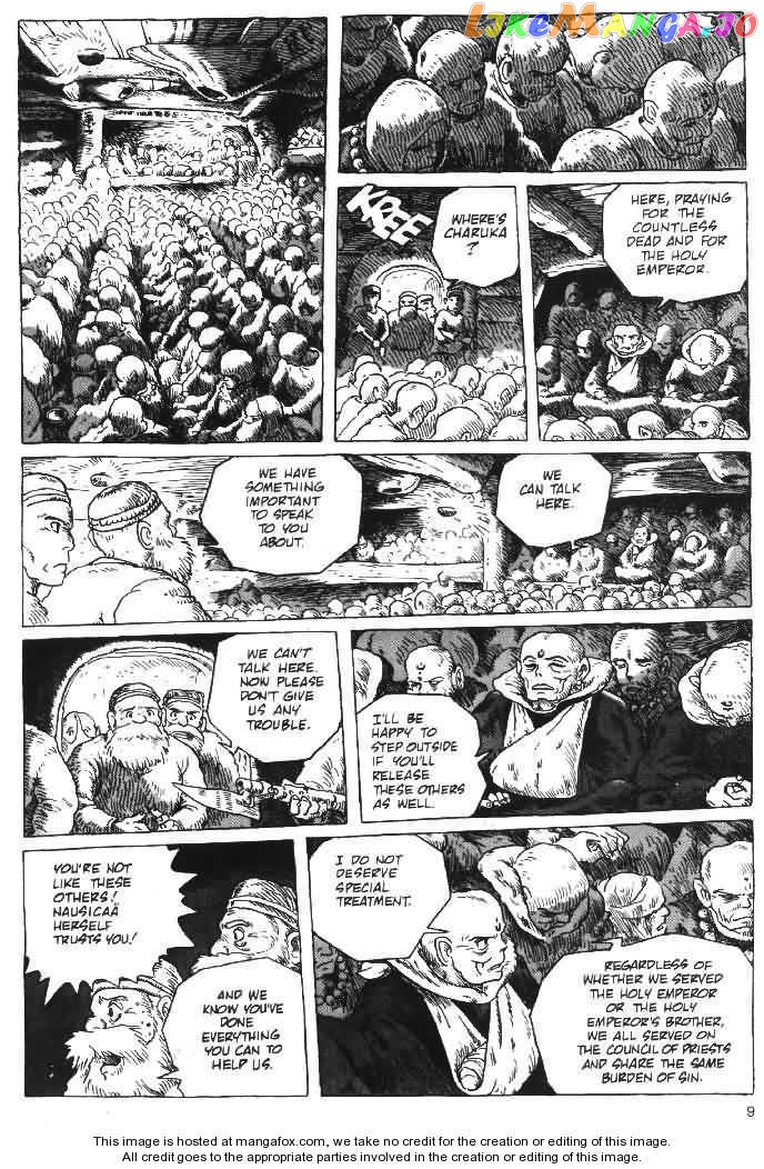 Nausicaä of The Valley of The Wind Chapter 16 - page 9