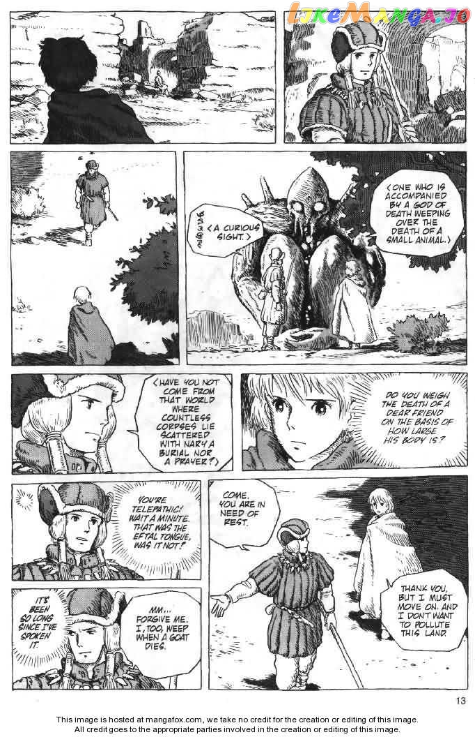 Nausicaä of The Valley of The Wind Chapter 17 - page 13