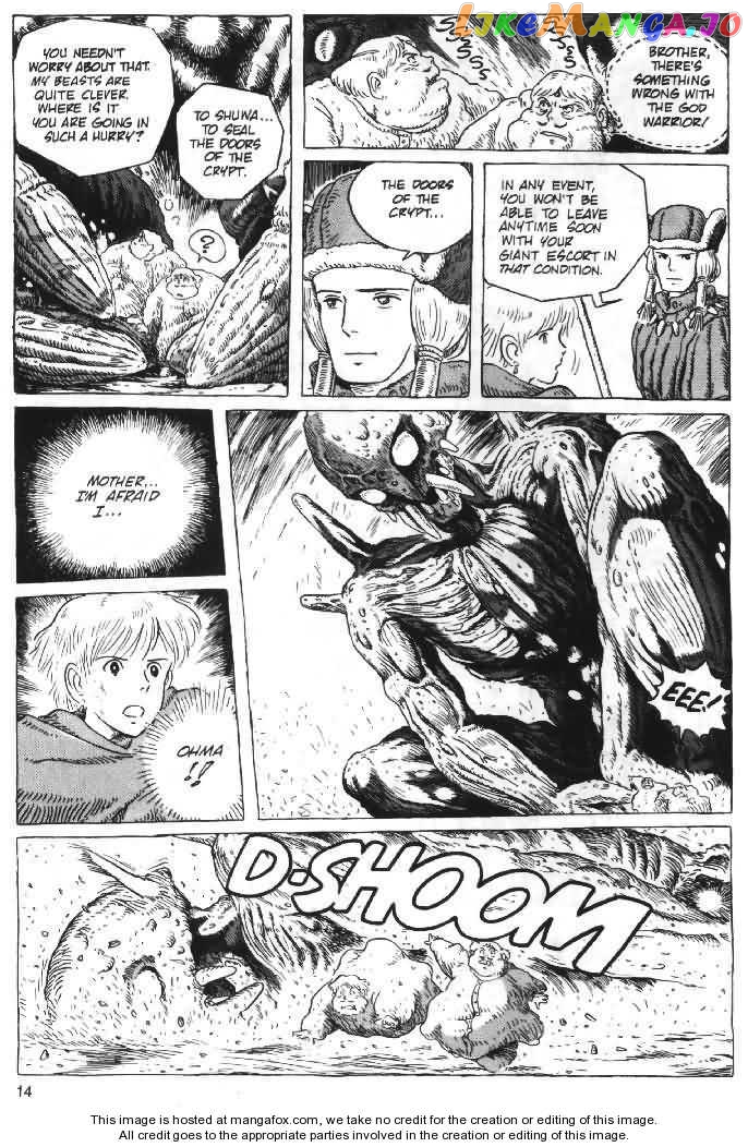 Nausicaä of The Valley of The Wind Chapter 17 - page 14