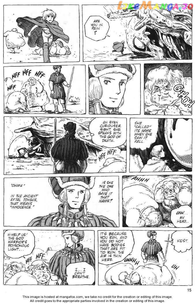 Nausicaä of The Valley of The Wind Chapter 17 - page 15