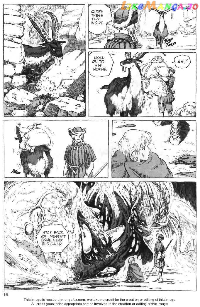 Nausicaä of The Valley of The Wind Chapter 17 - page 16