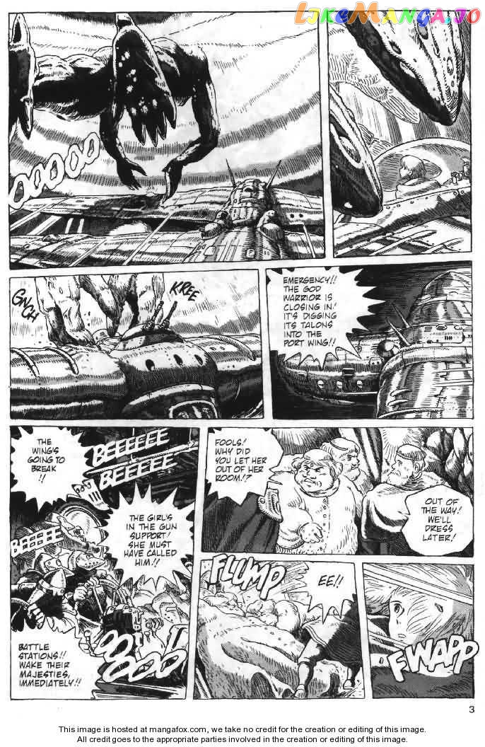 Nausicaä of The Valley of The Wind Chapter 17 - page 3