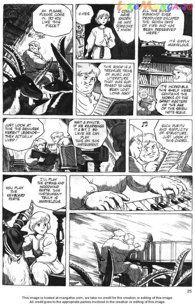 Nausicaä of The Valley of The Wind Chapter 17 - page 25