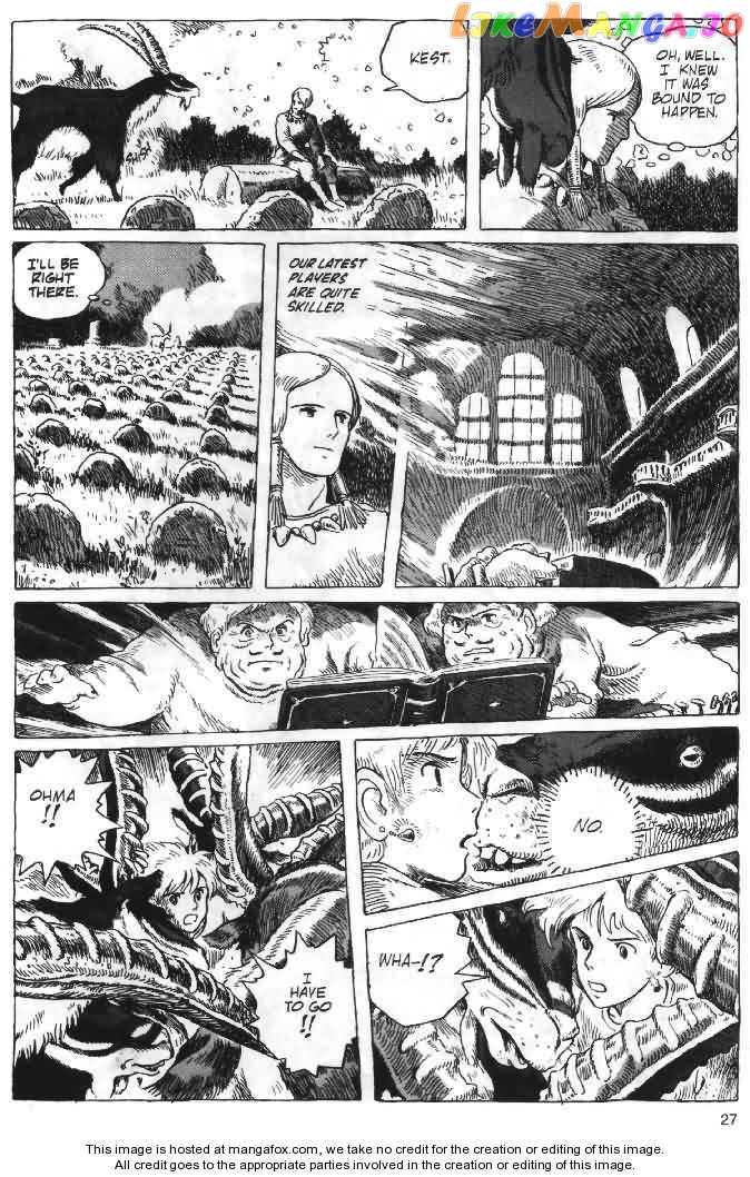 Nausicaä of The Valley of The Wind Chapter 17 - page 27