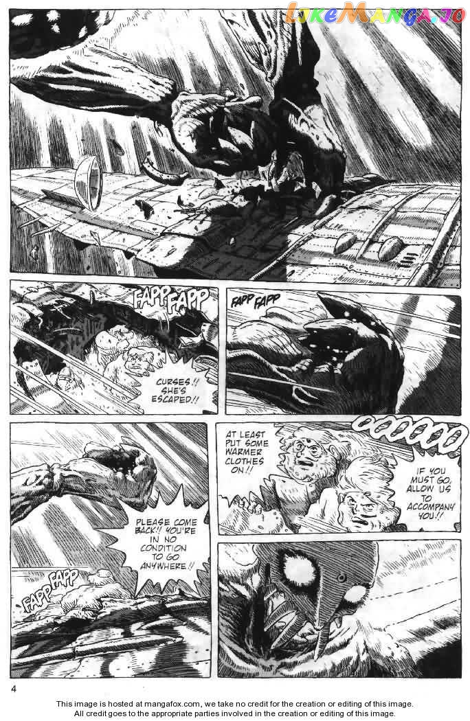 Nausicaä of The Valley of The Wind Chapter 17 - page 4