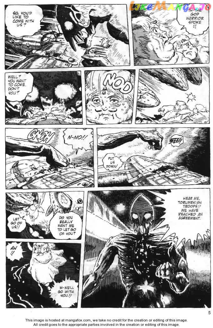 Nausicaä of The Valley of The Wind Chapter 17 - page 5