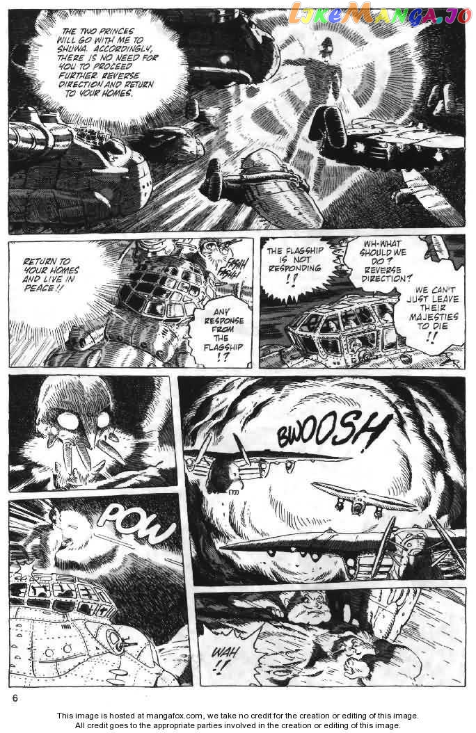 Nausicaä of The Valley of The Wind Chapter 17 - page 6