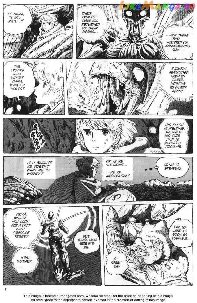 Nausicaä of The Valley of The Wind Chapter 17 - page 8
