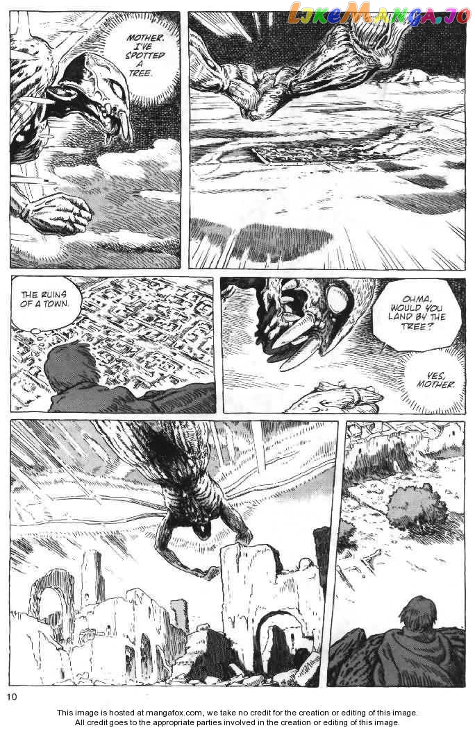 Nausicaä of The Valley of The Wind Chapter 17 - page 10