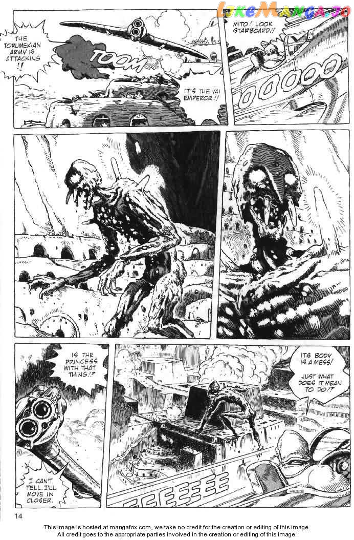 Nausicaä of The Valley of The Wind Chapter 18 - page 14