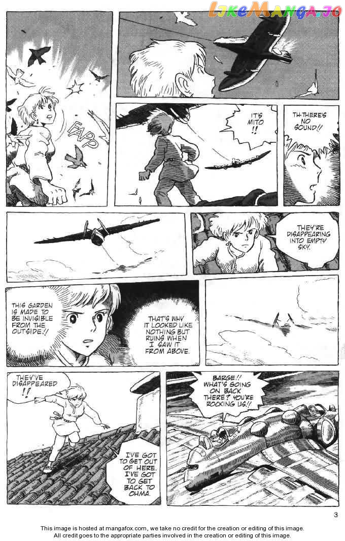 Nausicaä of The Valley of The Wind Chapter 18 - page 3
