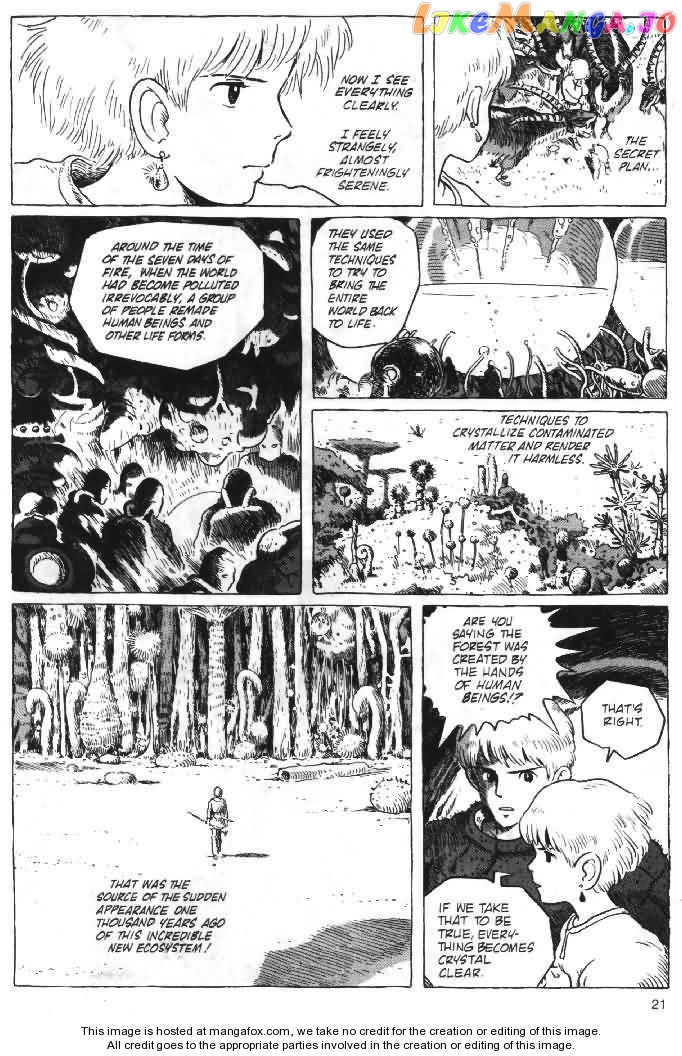 Nausicaä of The Valley of The Wind Chapter 18 - page 21