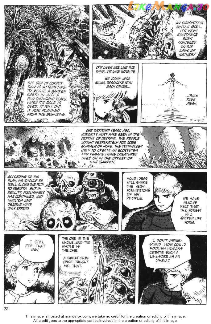 Nausicaä of The Valley of The Wind Chapter 18 - page 22